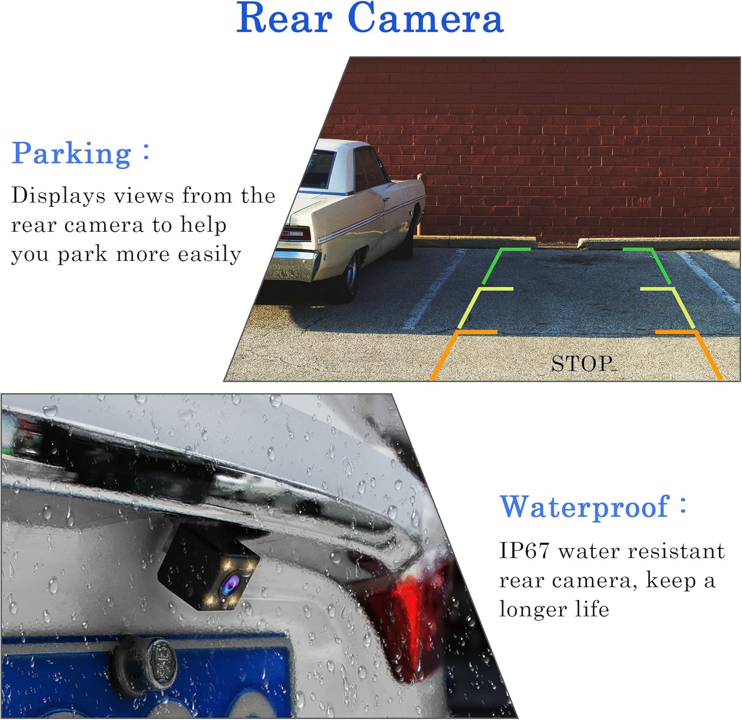 Camara Retrovisor HD